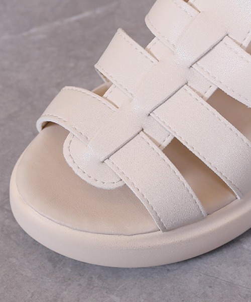 Miniministore(ミニミニストア)の「グルカサンダル 夏レディース厚底サンダル(サンダル・レディース・ブラック/アイボリー・22.5cm/23.0cm/23.5cm/24.0cm/24.5cm)」の19枚目の写真