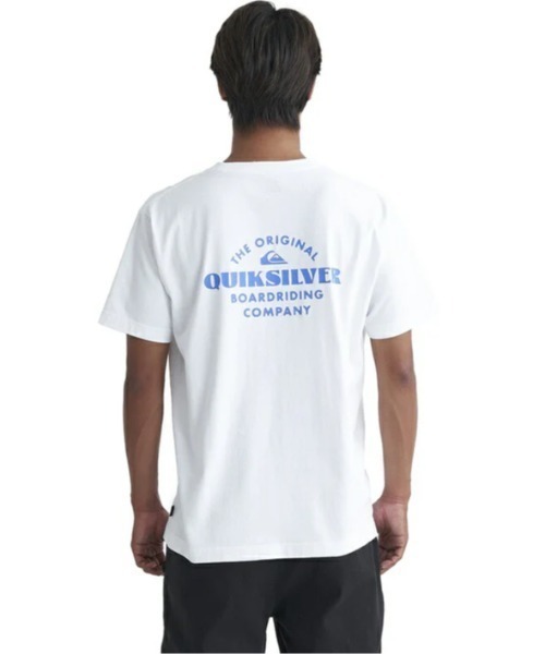 Quiksilver(クイックシルバー)の「TRADE SMITH ST/クイックシルバーバックプリンTI半袖Tシャツ(Tシャツ/カットソー・メンズ・ホワイト/ネイビー/イエロー/チャコールグレー・LARGE/MEDIUM/X-LARGE)」の12枚目の写真