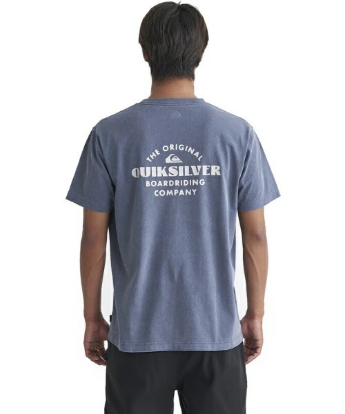 Quiksilver(クイックシルバー)の「TRADE SMITH ST/クイックシルバーバックプリンTI半袖Tシャツ(Tシャツ/カットソー・メンズ・ホワイト/ネイビー/イエロー/チャコールグレー・LARGE/MEDIUM/X-LARGE)」の14枚目の写真