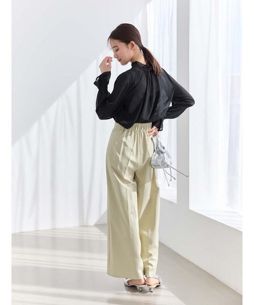 fifth(フィフス)の「キャンディースリーブシアーブラウス(シャツ/ブラウス・レディース・ベージュ/ホワイト/ブラック/サックスブルー・M)」の18枚目の写真