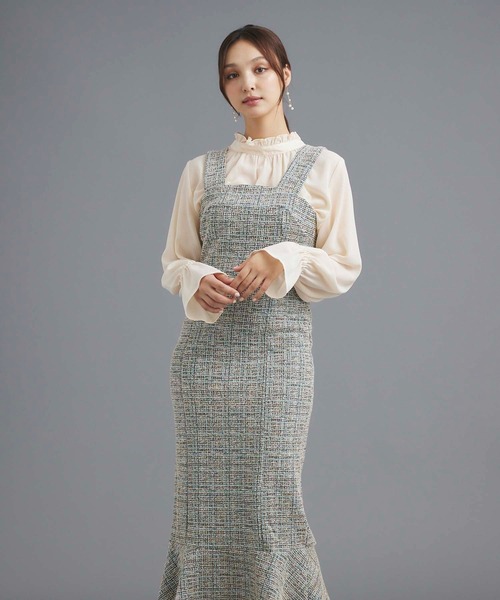 fifth(フィフス)の「キャンディースリーブシアーブラウス(シャツ/ブラウス・レディース・ベージュ/ホワイト/ブラック/サックスブルー・M)」の5枚目の写真