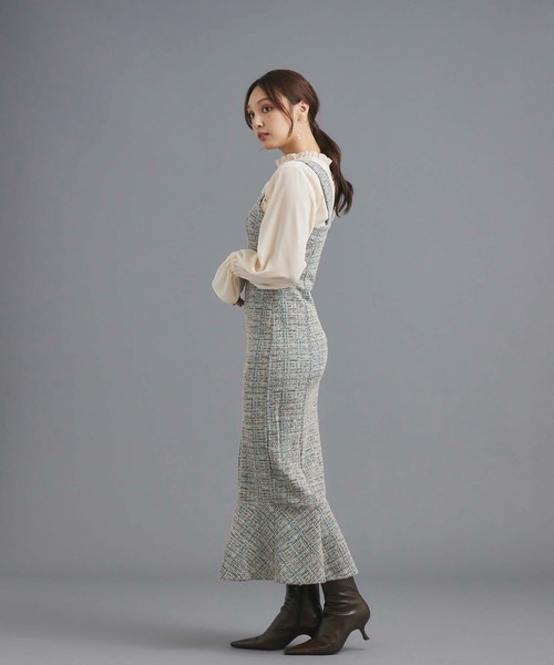 fifth(フィフス)の「キャンディースリーブシアーブラウス(シャツ/ブラウス・レディース・ベージュ/ホワイト/ブラック/サックスブルー・M)」の7枚目の写真