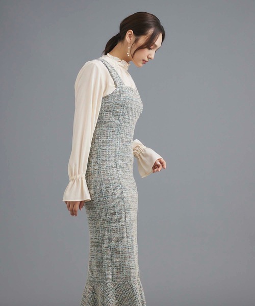 fifth(フィフス)の「キャンディースリーブシアーブラウス(シャツ/ブラウス・レディース・ベージュ/ホワイト/ブラック/サックスブルー・M)」の10枚目の写真