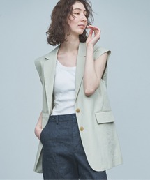 GALLARDAGALANTE | 【HERITANOVUM】スリーブレスジャケット(テーラードジャケット)