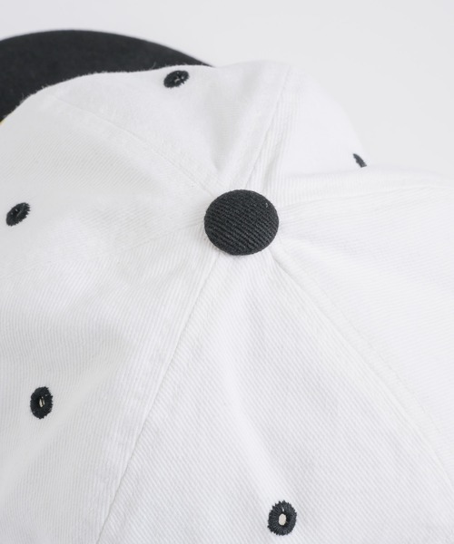 GIUNON（ジウノン）の「flat cap / フラットキャップ（キャップ・レディース・ホワイト・FREE）」の9枚目の写真