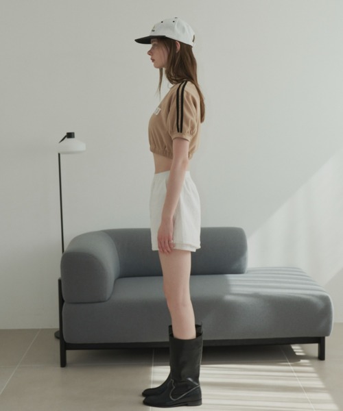 GIUNON（ジウノン）の「flat cap / フラットキャップ（キャップ・レディース・ホワイト・FREE）」の13枚目の写真