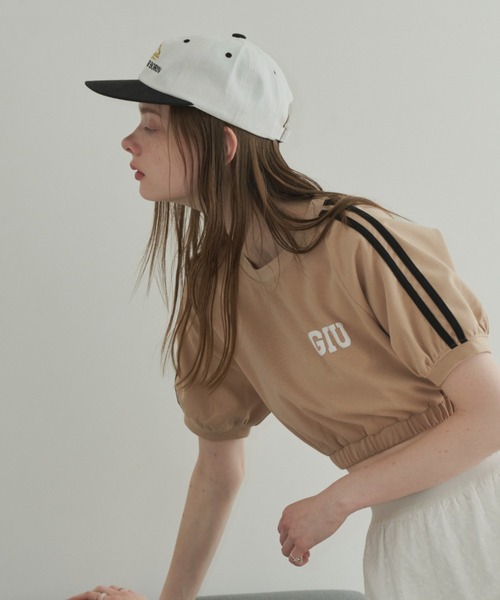 GIUNON（ジウノン）の「flat cap / フラットキャップ（キャップ・レディース・ホワイト・FREE）」の14枚目の写真