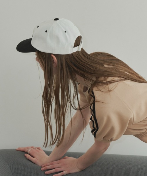 GIUNON（ジウノン）の「flat cap / フラットキャップ（キャップ・レディース・ホワイト・FREE）」の15枚目の写真