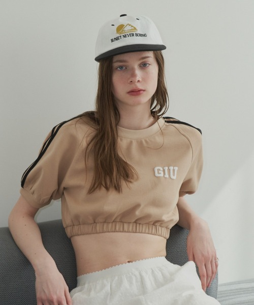 GIUNON（ジウノン）の「flat cap / フラットキャップ（キャップ・レディース・ホワイト・FREE）」の17枚目の写真