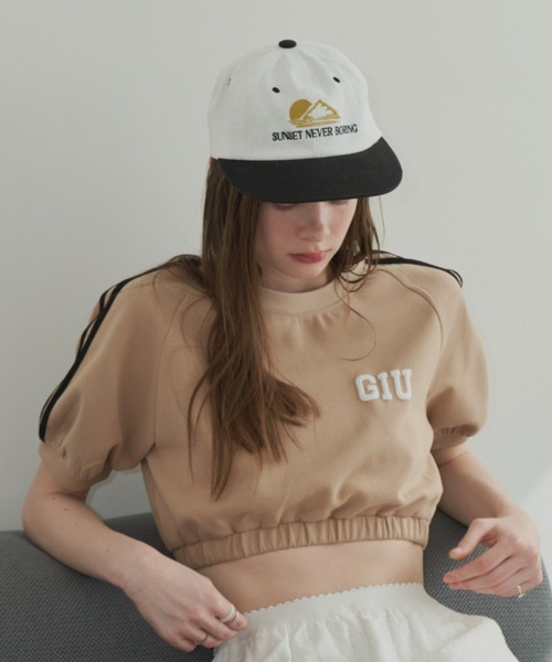 GIUNON（ジウノン）の「flat cap / フラットキャップ（キャップ・レディース・ホワイト・FREE）」の18枚目の写真