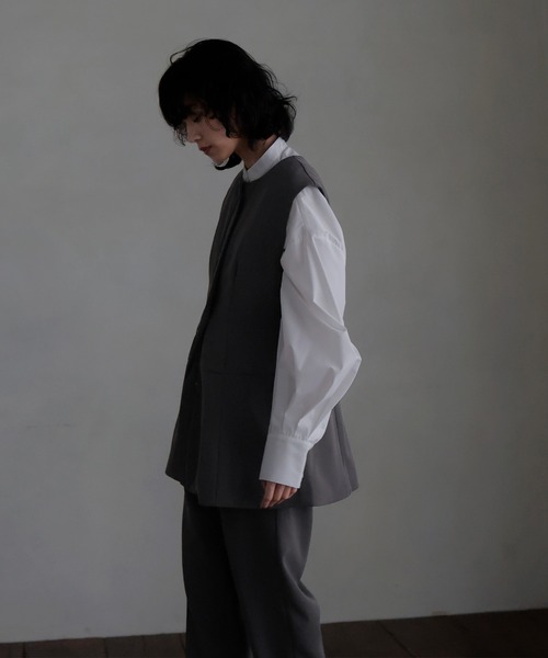 hellam（へラム）の「ペプラムベスト（ベスト）」 - WEAR