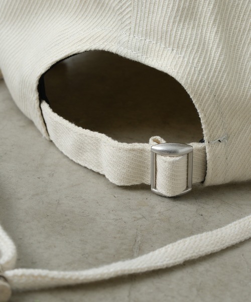 CIAOPANIC TYPY（チャオパニックティピー）の「紐付きフリンジキャップ（キャップ・レディース・サックスブルー/ブラック/アイボリー・ONE SIZE）」の15枚目の写真