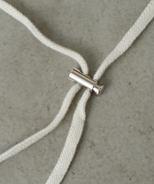 CIAOPANIC TYPY（チャオパニックティピー）の「紐付きフリンジキャップ（キャップ・レディース・サックスブルー/ブラック/アイボリー・ONE SIZE）」の16枚目の写真