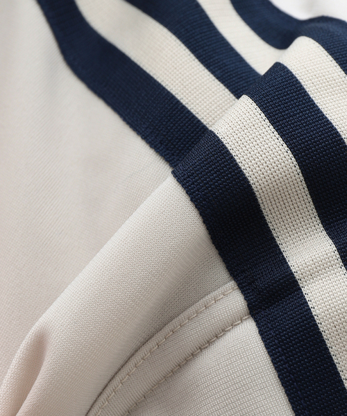 adidas Originals（アディダスオリジナルス）の「adidas originals / アディダス オリジナルス BB TRACKTOP HBN85（ジャージ・メンズ・アイボリー/ブラック/ダークブルー・LARGE/MEDIUM）」の22枚目の写真