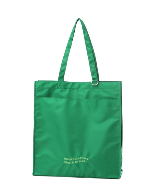 LOWRYS FARM（ローリーズファーム）の「ハッスイイロイロトート２  108615（トートバッグ・レディース・グリーン/イエロー/ブルー/ピンク/レッド/パープル/ブラック/アイボリー/オレンジ・FREE）」の15枚目の写真