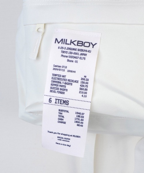 MILKBOY（ミルクボーイ）の「TRIP リュックサック（バックパック/リュック・メンズ・C/A/B・FREE）」の9枚目の写真