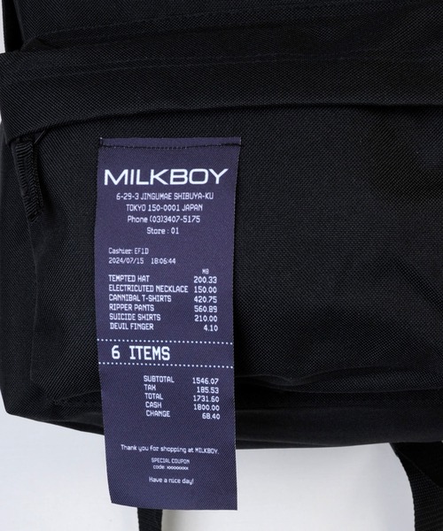 MILKBOY（ミルクボーイ）の「TRIP リュックサック（バックパック/リュック・メンズ・C/A/B・FREE）」の11枚目の写真