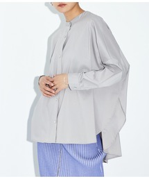 Settimissimo（セッティミッシモ）の「スパンバック ギャザ-デザイン ブラウス シャツ 長袖（シャツ/ブラウス）」