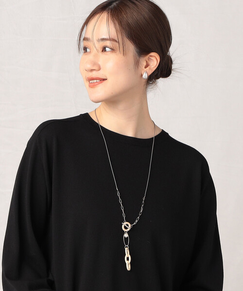 セール】ウッドリング 2WAYペンダント（ネックレス）｜Comme ca 