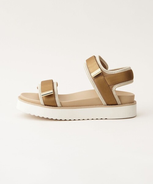 ODETTE E ODILE（オデットエオディール）の「アジャストベルト サンダル25（サンダル・レディース・ブラック/ゴールド/ケリー/ネイビー・35/36/37/34）」の6枚目の写真