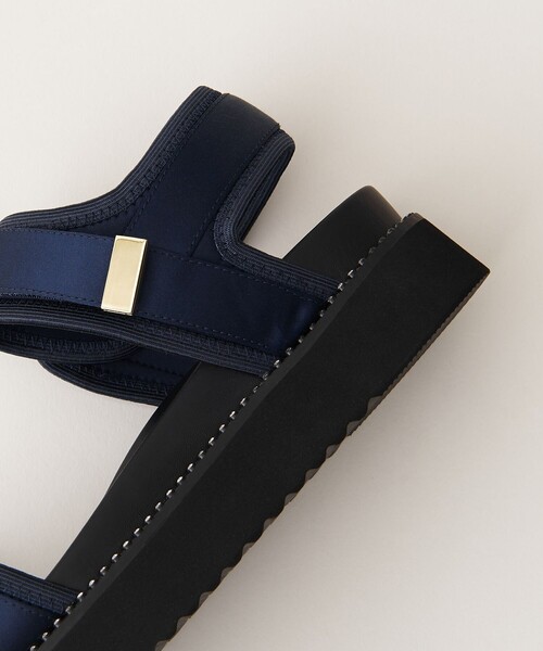 ODETTE E ODILE（オデットエオディール）の「アジャストベルト サンダル25（サンダル・レディース・ブラック/ゴールド/ケリー/ネイビー・35/36/37/34）」の21枚目の写真