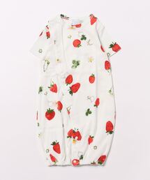 [ベビー]オリジナルプリント半袖2WAYカバーオール