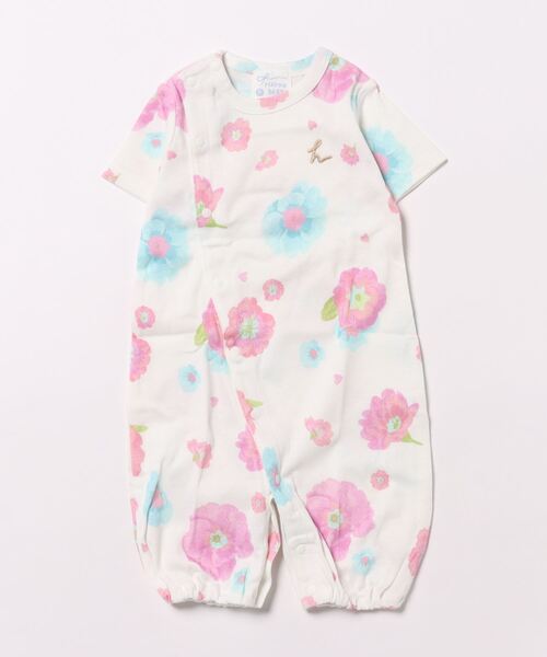 HAKKA BABY（ハッカベビー）の「[ベビー]オリジナルプリント半袖2WAYカバーオール（ロンパース・キッズ・ブルー/レッド/ピンク/グリーン・FREE）」の6枚目の写真