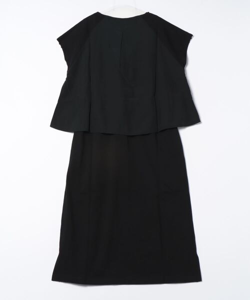 Jines(ジネス)の「ボーダーTシャツセットワンピース(ワンピース・レディース・ブラック/ネイビー・38)」の3枚目の写真