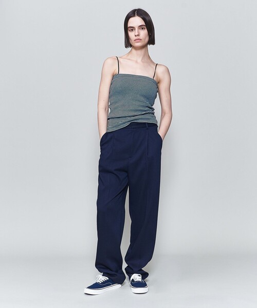 タグ付☆6 ROKU BORDER TANKTOP 6（ロク）の「＜6(ROKU)＞BORDER TANK TOP/タンクトップ（タンク