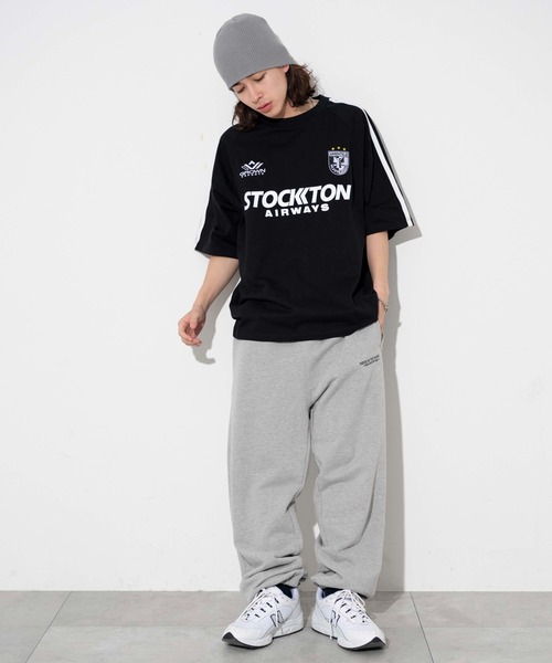 WEGO（ウィゴー）の「WEGO/ラインゲームロゴT（Tシャツ/カットソー・メンズ・ホワイト/ネイビー/ブラック/ピンク/グリーン・MEDIUM/LARGE）」の18枚目の写真