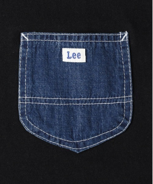 Lee(リー)の「【Lee】別注 デニムポケット Tシャツ(Tシャツ/カットソー・メンズ・ブラック・XL/L/M)」の7枚目の写真