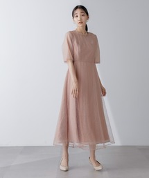 kaene | Kaene/ラメミックスエアリードレス(ワンピース)