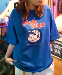 KANGOL | 【別注・コラボ】 【ZIP FIVE】 × 【KANGOL】 BOY ＆ GIRL 90s イラストプリント 半袖Tシャツ(Tシャツ/カットソー)