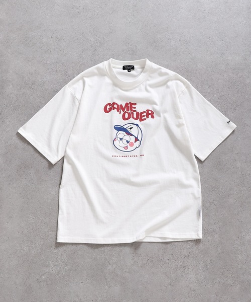 セール】【KANGOL】 別注 コラボ 90s イラストプリント オーバー