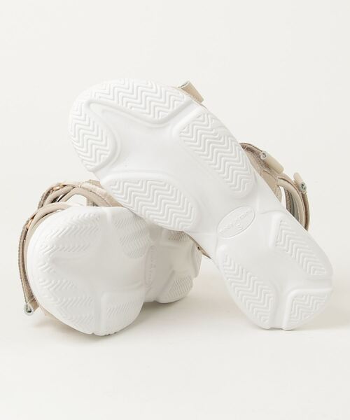 kitson（キットソン）の「kitson キラキラ ダブルベルト 厚底サンダル（サンダル・レディース・ブラック系その他/グレー/ベージュ/ラベンダー・S/M/L/LL）」の14枚目の写真