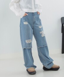 Ray BEAMS | Ray BEAMS / ダメージ デニム パンツ(デニムパンツ)