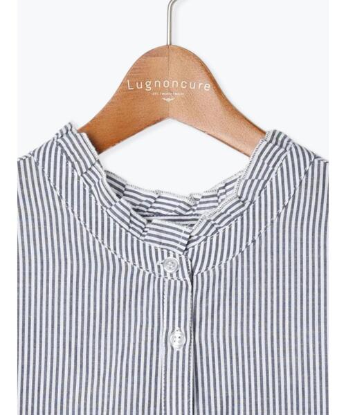 Lugnoncure（ルノンキュール）の「前後2WAYフリルブラウス（シャツ/ブラウス・レディース・ホワイト/オフホワイト/ネイビー/ブラック・F）」の18枚目の写真