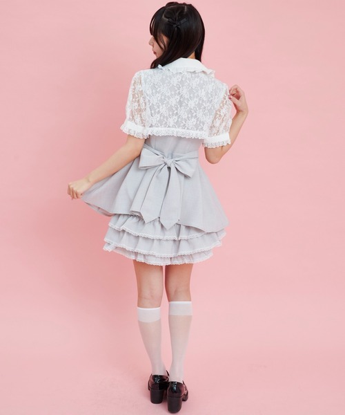 Secret Honey(シークレットハニー)の「バッスルライクセットアップ(セットアップ・レディース・グレー/ブルー/ブラック・MEDIUM)」の5枚目の写真