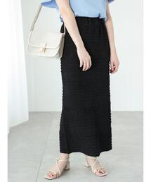 Te chichi TERRASSE | シャーリングナロースカート(スカート)