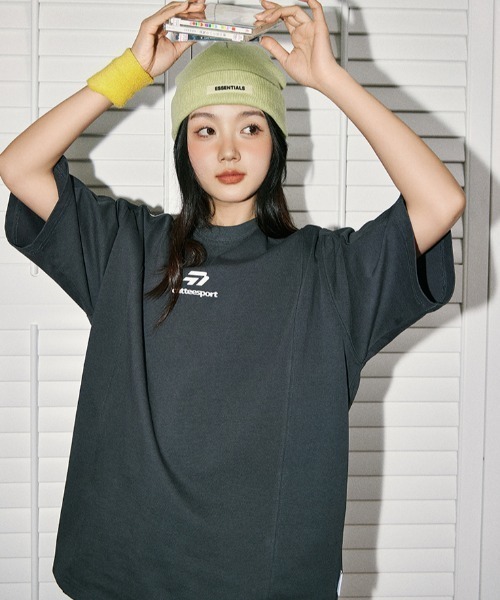 【セール】【Lemanism】フロント/ショルダー ワンポイントロゴ Tシャツ(Tシャツ/カットソー)|Good Riddance(グッドリダンス)