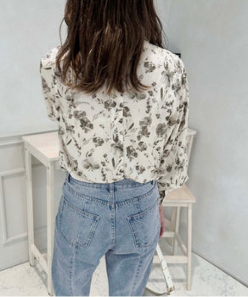 raffime（ラフィミー）の「ボウタイ取り外しブラウス（シャツ/ブラウス・レディース・ブラック/ブルー・フリー）」の16枚目の写真