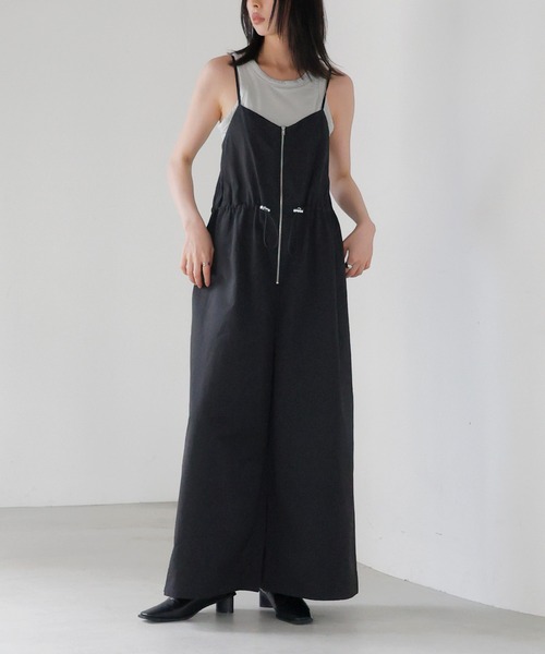 【新品未使用】LIAN リアン パラシュートデザインオールインワン/ブラック LIAN｜テーラードオールインワン | Rakuten Fashion(楽天