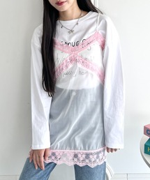 SOLLON. | ランジェリー風シアーワンピース(ワンピース)