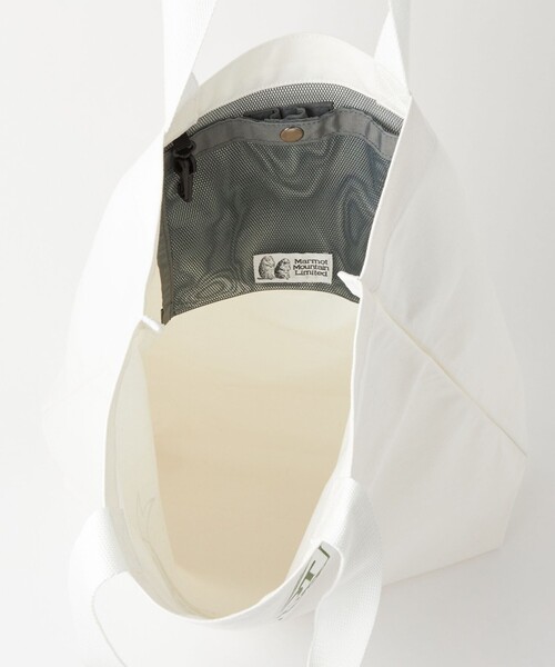 MARMOT（マーモット）の「【別注】＜Marmot＞GLR ロゴ キャンバス トートバッグ（トートバッグ・メンズ・ホワイト/ダークブラウン/ブラック・FREE）」の10枚目の写真