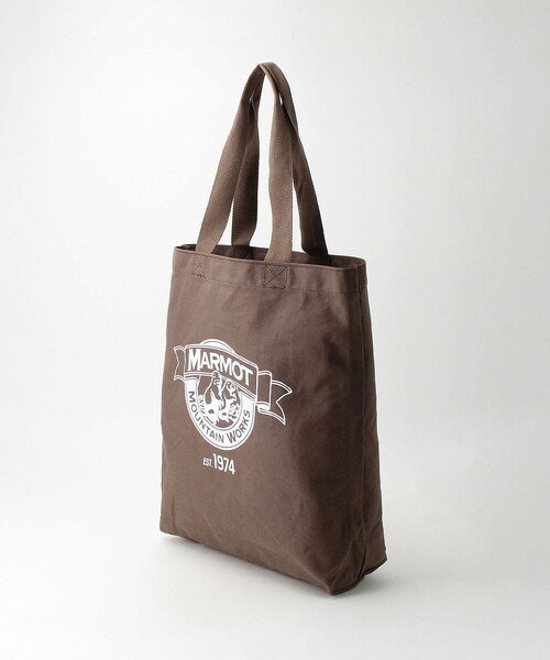MARMOT（マーモット）の「【別注】＜Marmot＞GLR ロゴ キャンバス トートバッグ（トートバッグ・メンズ・ホワイト/ダークブラウン/ブラック・FREE）」の19枚目の写真