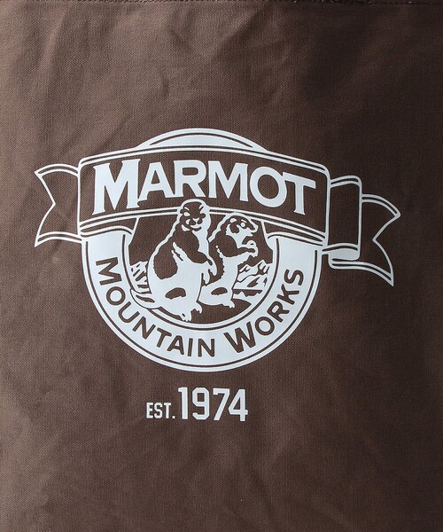 MARMOT（マーモット）の「【別注】＜Marmot＞GLR ロゴ キャンバス トートバッグ（トートバッグ・メンズ・ホワイト/ダークブラウン/ブラック・FREE）」の22枚目の写真