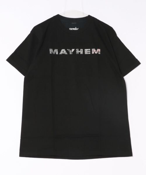 ARCHIVER(アーカイバ)の「【8】【it】MAYHEM/graphic T(Tシャツ/カットソー・レディース・ブラック/ホワイト・LARGE/MEDIUM)」の1枚目の写真
