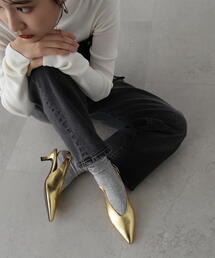 N.(N. Natural Beauty Basic) | ◆ポインテッドバックストラップパンプス(パンプス)