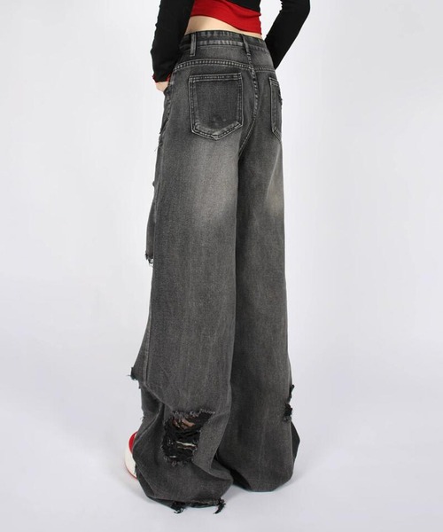 セール】□Lilamusant(リラミュゾン)□ヴィンテージライクオーバーダイ