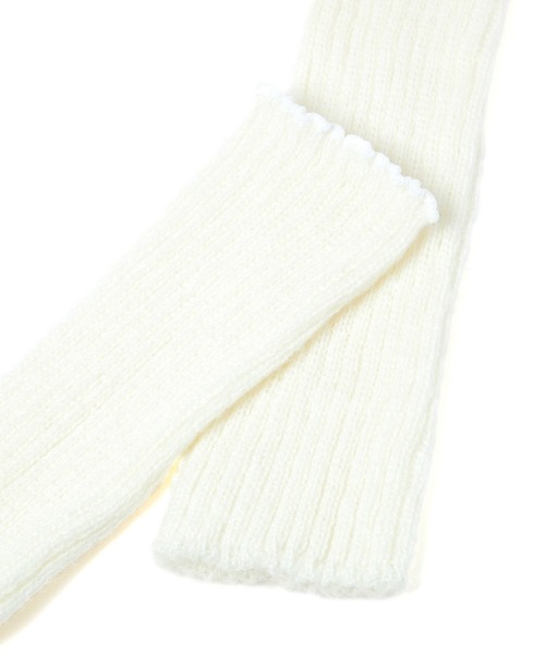 Heather（ヘザー）の「ボリュームレッグウォーマー　144133（レッグウォーマー・レディース・ブラック/ホワイト・ONE SIZE）」の5枚目の写真